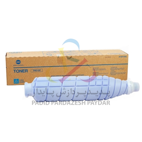 تونر اورجینال کونیکا مینولتا 8000 مدل TN-615 آبی