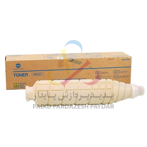 تونر اورجینال کونیکا مینولتا 8000 مدل TN-615 زرد