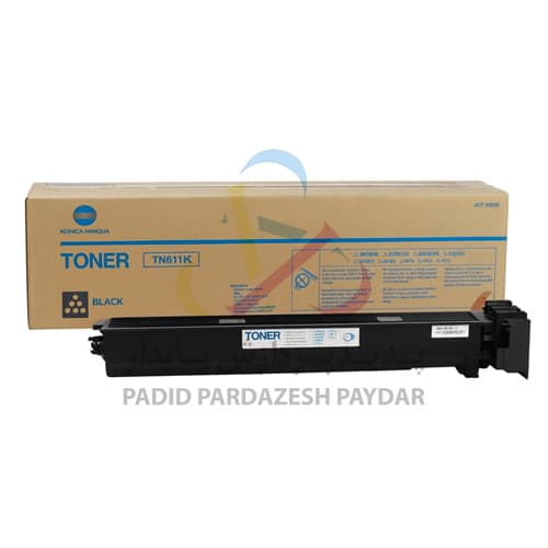 تونر کارتریج اورجینال کونیکا مینولتا 451 550 650 مدل TN611 مشکی