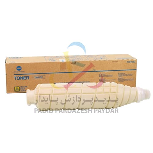 تونر اورجینال کونیکا مینولتا 8000 مدل TN-615 زرد